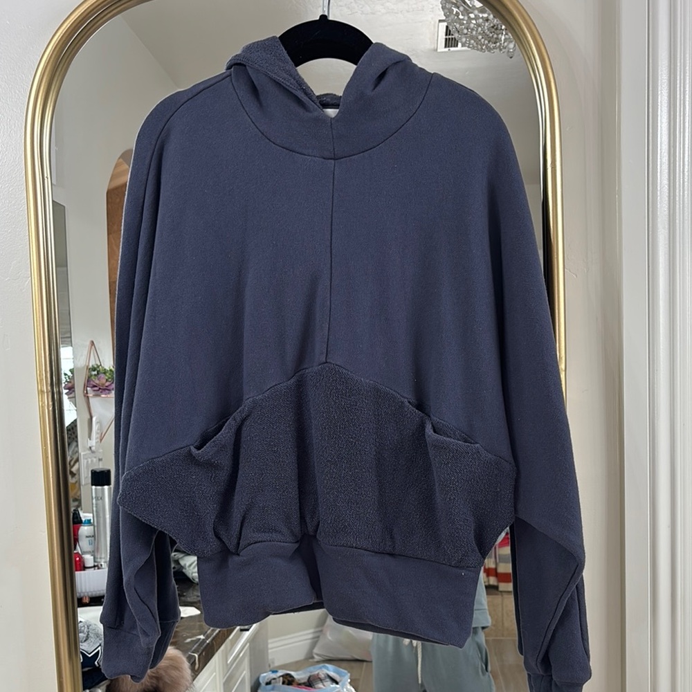 Dark Gray Hooded Sweatshirt